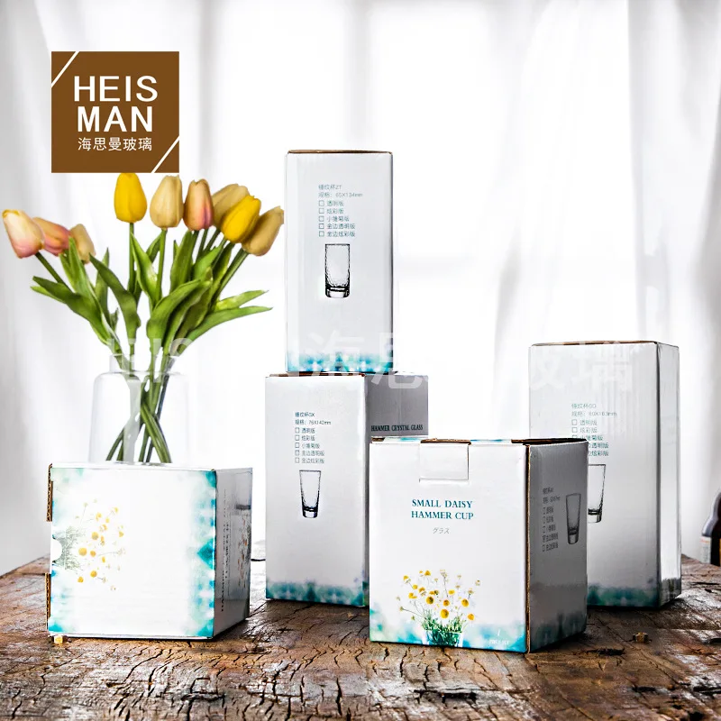 Увлажненная чашка Haisiman с рисунком маргаритки и молотка термостойкая для воды