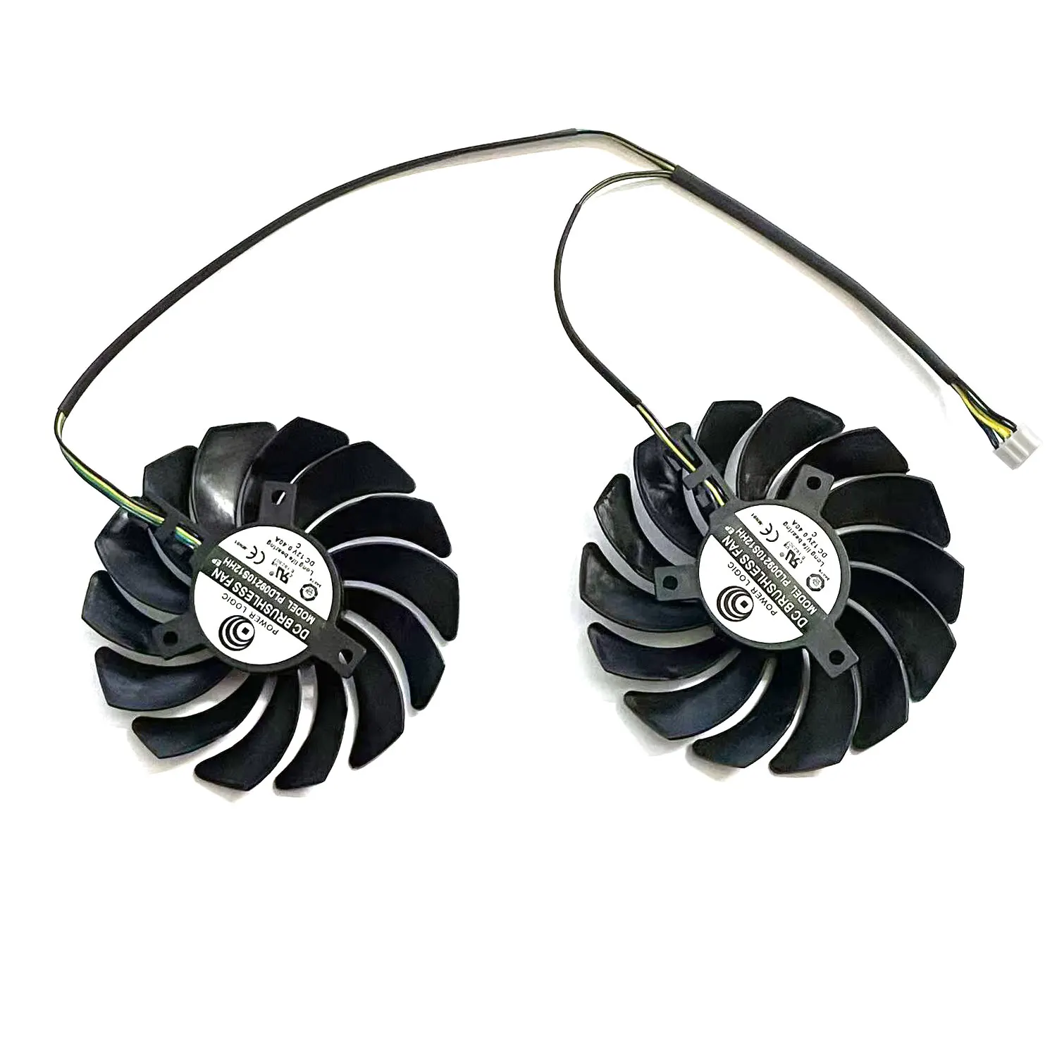 Совершенно новый вентилятор графического процессора 85 мм 4PIN PLD09210S12HH RX6600XT для