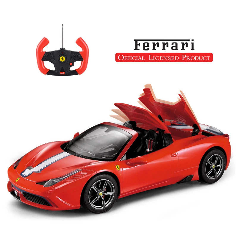 

Ferrari 458 Special A RC Car 1:14 Scale Remote Control Car Model Radio Controlled Auto Machine Toy Gift for Kids Adults Rastar