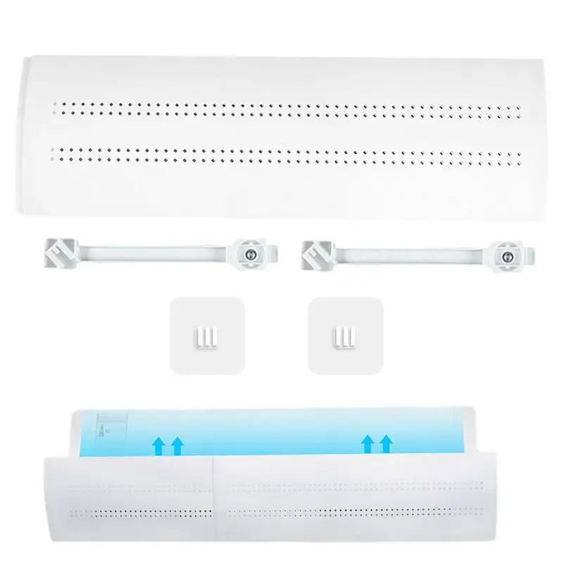 

Air Conditioner Wind Deflector Telescopic Wall-mounted Air Conditioning Anti-Wind Baffle Universal Household Air Vent Shield
