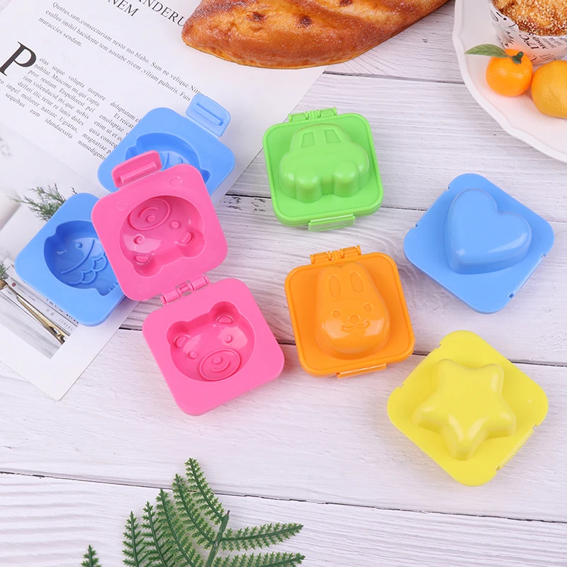 

1Pc DIY Cooking Tools Rabbit Bear Fish Car Star Heart Sushi Rice Bento Maker Sandwich Cutter Decorating Mold Kitchen Tools