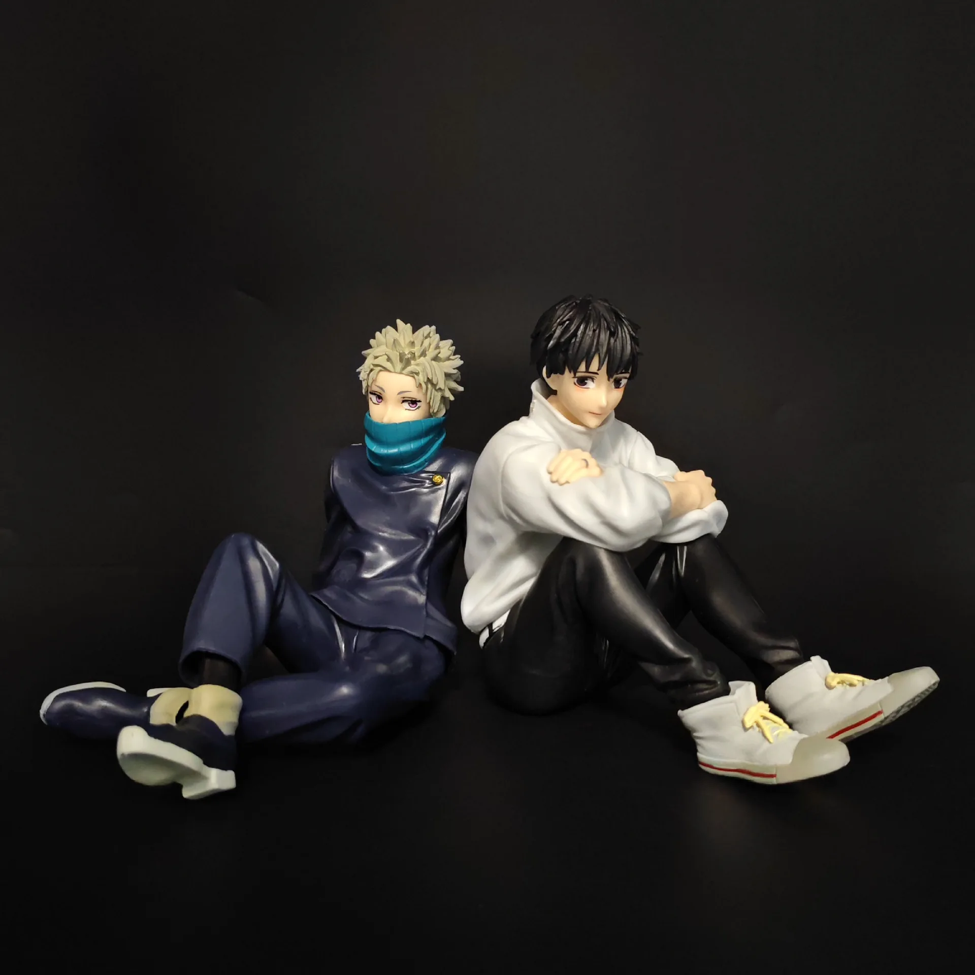 Фото Фигурка аниме «Магическая битва» (Jujutsu Kaisen) 10 см: Оккоцу Юта, Итадори Юдзи, Стеллар. Стоячая модель, игрушка, кукла, подарок, экшн-фигурка. №3