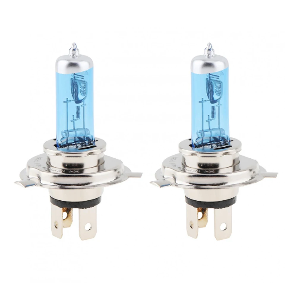 

1/2/4/10 шт. 12 В H4 100/90 Вт 5000 К Белый свет Автоматическая передняя фара Противотуманная лампа Автомобильная галогенная лампа с супер ярким