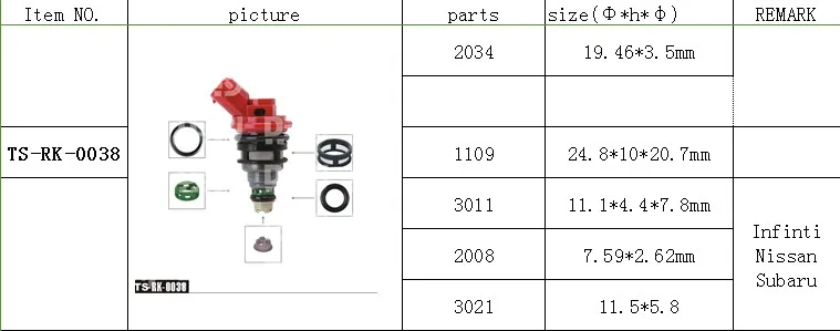 

4 комплекта/лот комплект для ремонта топливного инжектора для Nissan SR20 Oem 16600-53J00 резиновое уплотнительное кольцо фильтр наконечник крышка A0038