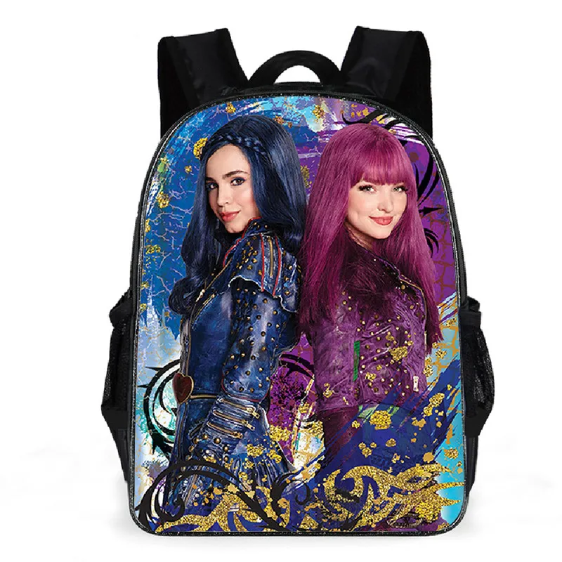 Disney Descendants 3 Backpack for Boy Girl Anime Print Waterproof High Capacity Kids School Bag Students Back To School Supplies