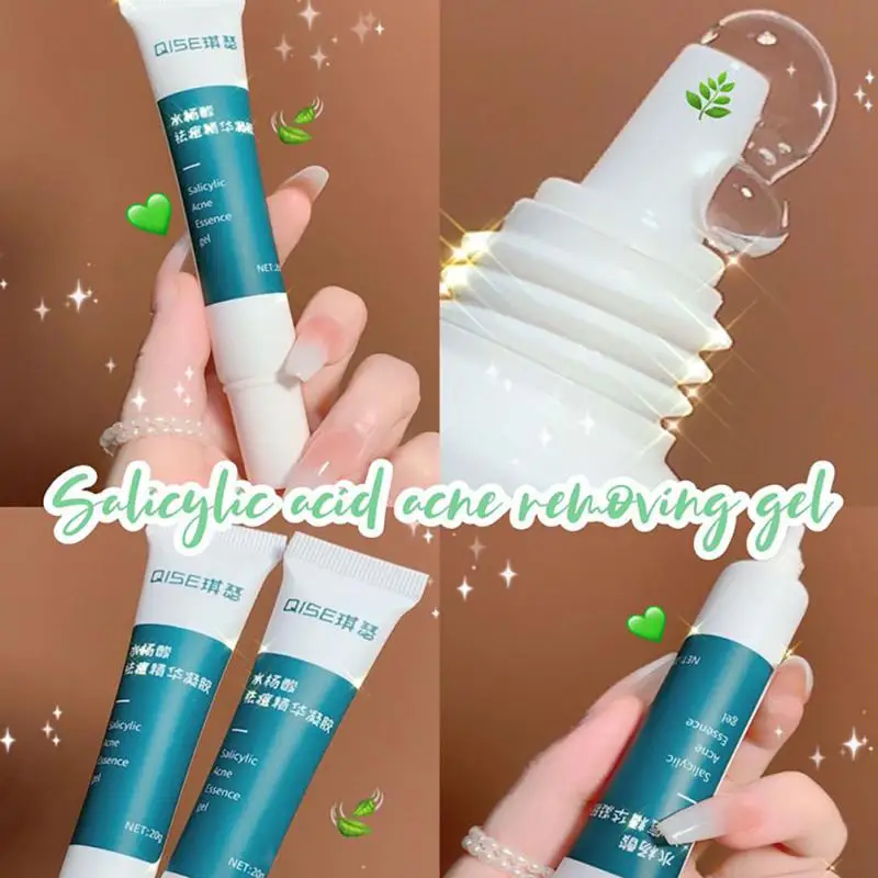 

QISE Salicylic Acid Repair Acne Essence Gel Acne Marks Acne Closed Mouth Acne Moisturizing Essence Cream Face Serum
