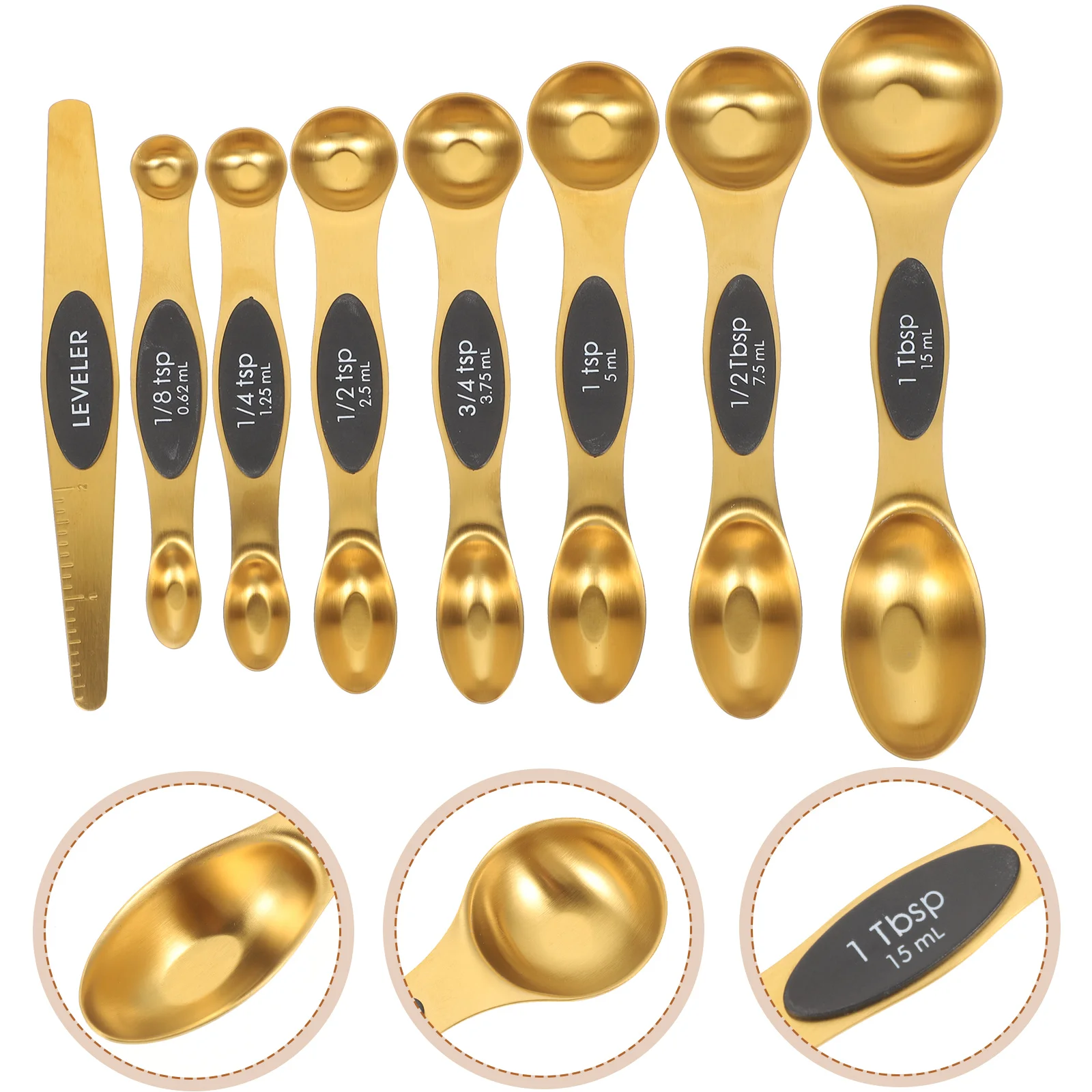 

Set Espresso Shot Portable Measuring Teaspoons Scoop Kitchen Gadget Multifunctional