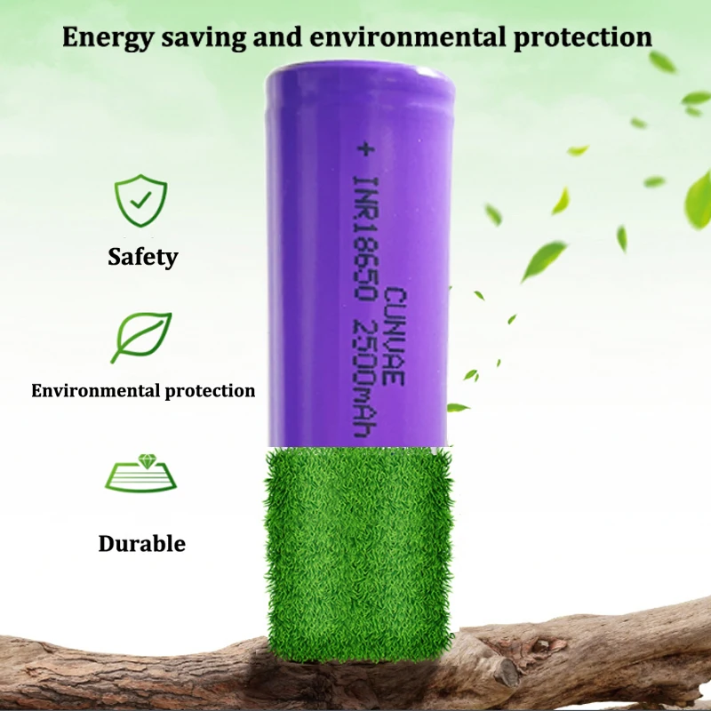 18650 аккумулятор 3.7v 25f 2500mah IMR18650 INR18650 ICR18650 3.7 Вольт Литий-ионный для питания электромобиля.