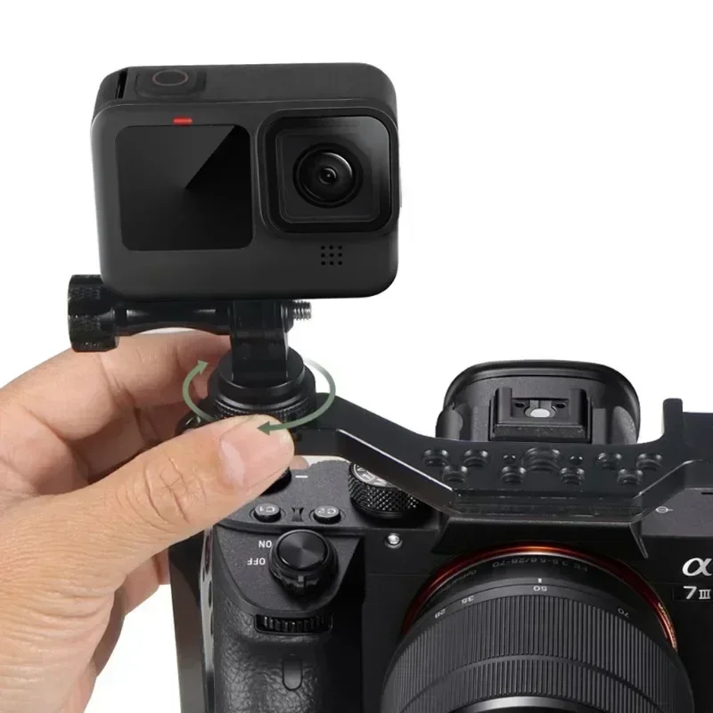 Поворотный на 360 градусов адаптер для штатива с холодным башмаком крепление GoPro 11