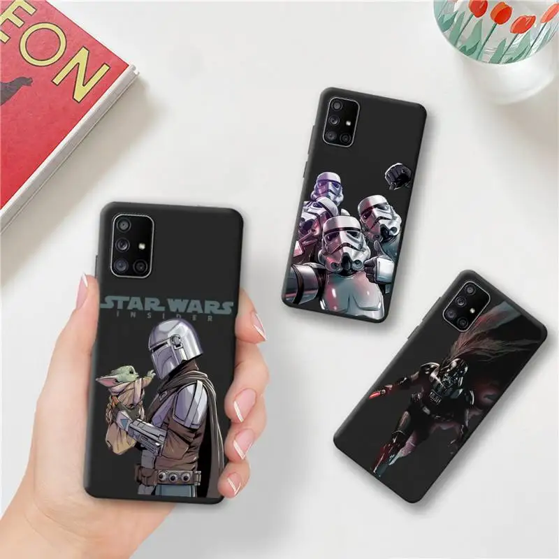 

Star Wars Yoda Imperial Stormtrooper Phone Case For Samsung Galaxy A52 A21S A02S A12 A31 A81 A10 A30 A32 A50 A80 A71 A51 5G