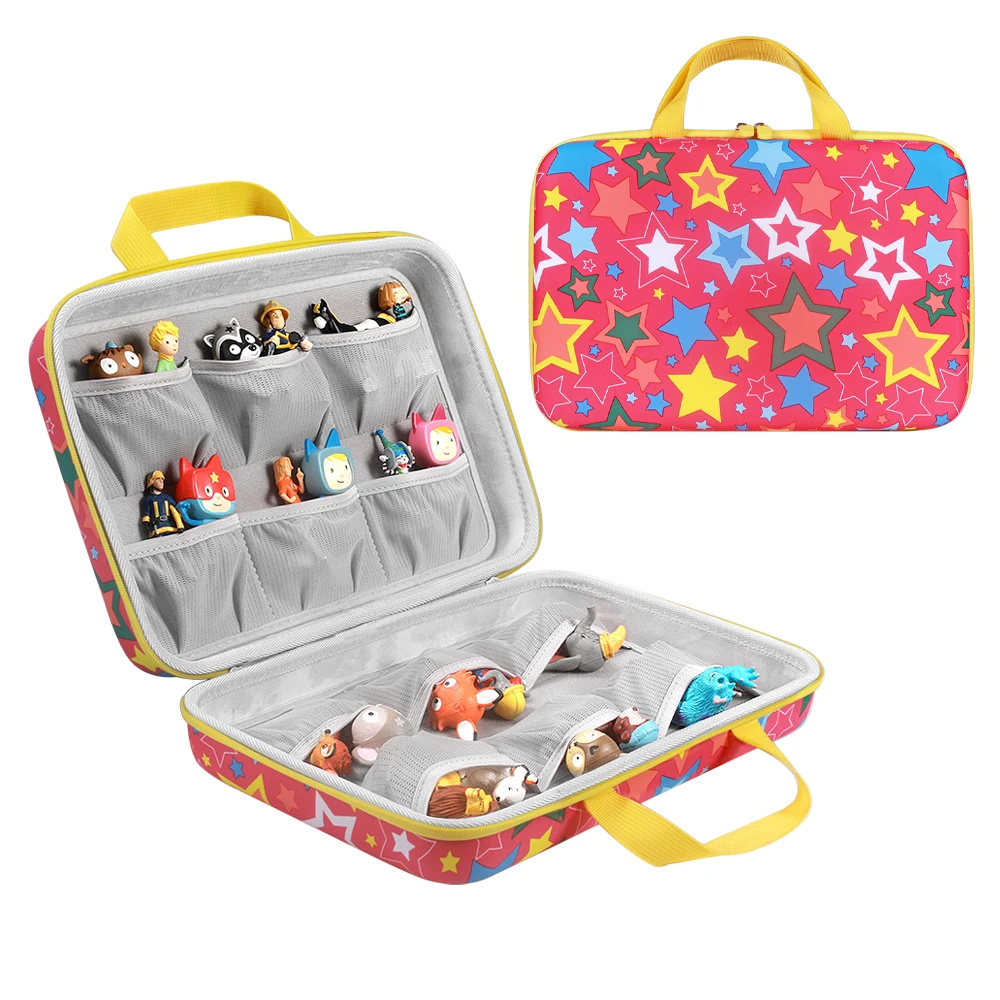 

Сумка для хранения кукол, Портативная сумка большой емкости для игрушек, для Toniebox, детский музыкальный проигрыватель с рассказами и история...