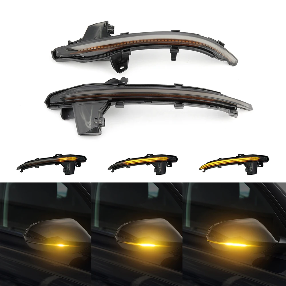 

Светодиодный поворотник для зеркала заднего вида, поворотник, последовательный индикатор для Audi A6 C8 4K A7 4K8 A8 D5 2018 2019