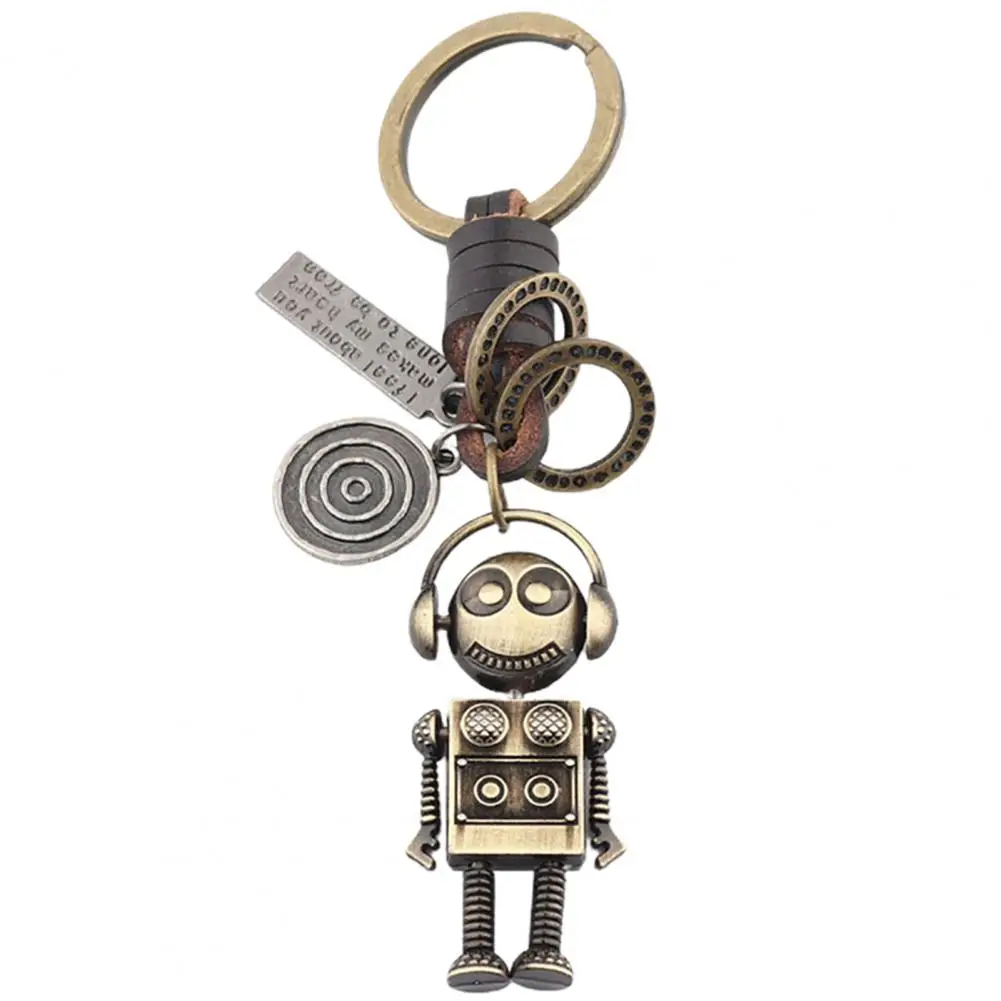 

Astronaut Keychain Ornamental Easy to Carry Attractive Robot Astronaut Retro Style Keychain Key Pendant for Handbag