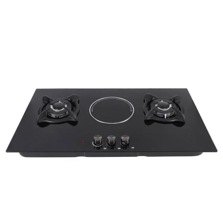 Oem газовая плита с электронным зажиганием и стеклом 3 ГОРЕЛКАМИ Основные кухонные