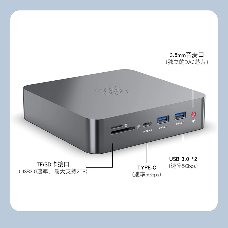 Док-станция 18 в 1 для Mac Book Pro Air PD VGA RJ45 USB3.0 |