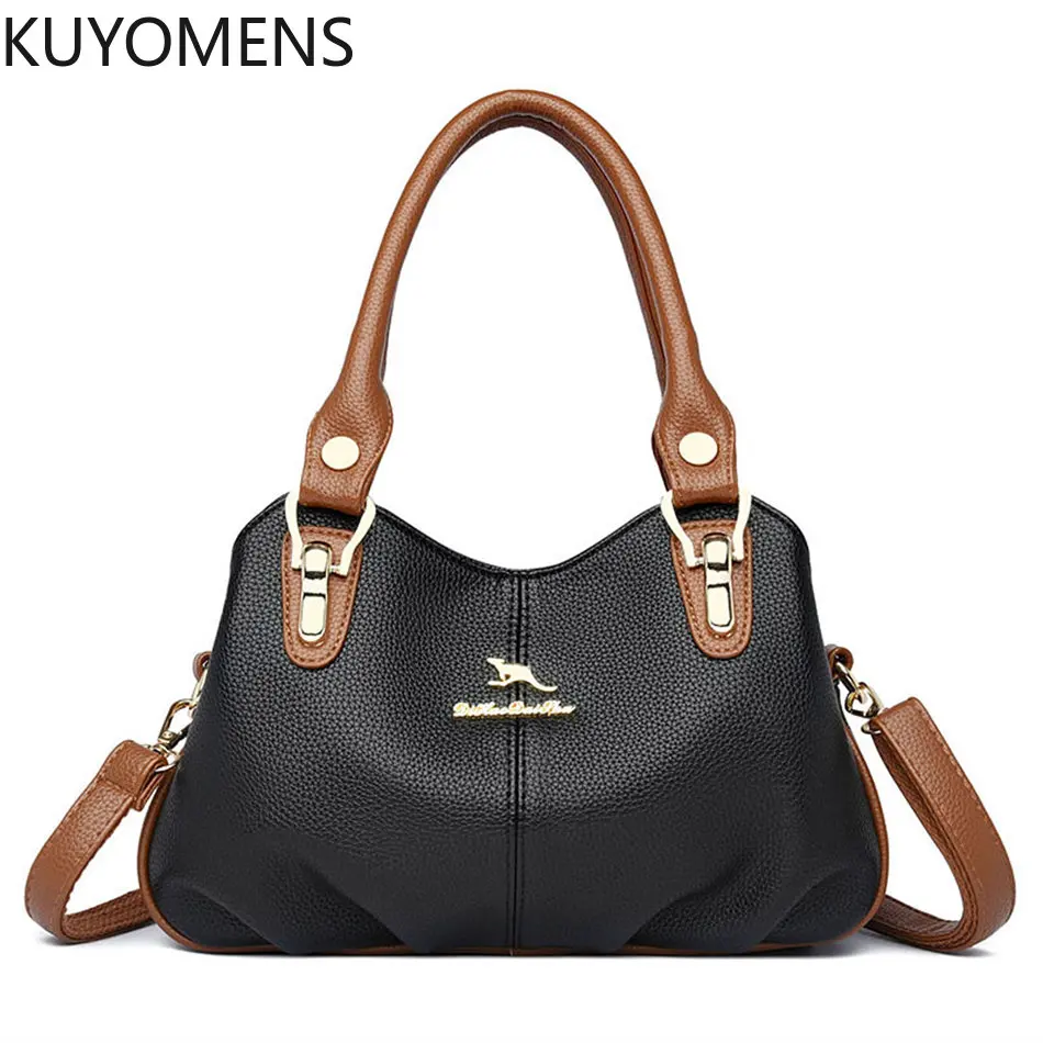 

Роскошные сумочки из мягкой кожи, кошельки, дизайнерские ретро сумки через плечо для женщин 2022, трендовая женская брендовая сумка-мессендже...