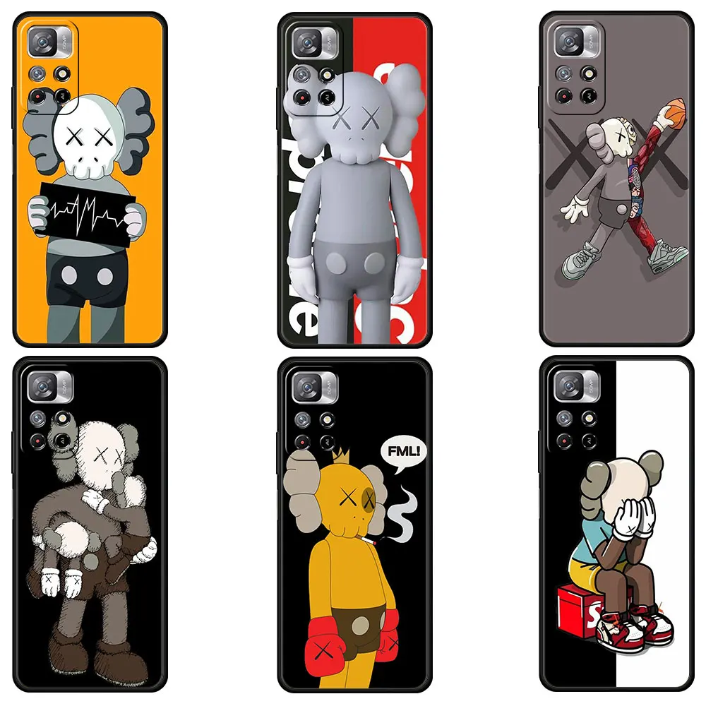 

for Xiaomi redmi note 10 11 pro Case Redmi 9 9a 9c 8 Cover redmi 11ProPlus 10 9 8 pro 7 11t 9t 8t 9s Funda Luxury Bear-Kaw-XX1