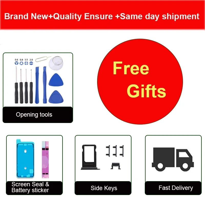 [TKL] Задний корпус для iPhone XR Стеклянный аккумулятор с рамкой Задняя крышка Корпус