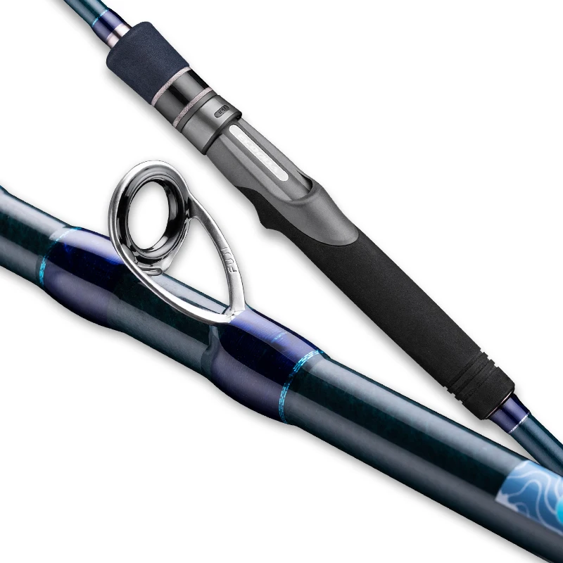 

Ecooda Cyan Blue ECBT Hair Tail Tenya rod Titanium Tip Hairtail Fishing Rod Fiber Glass Tip Boat Rod