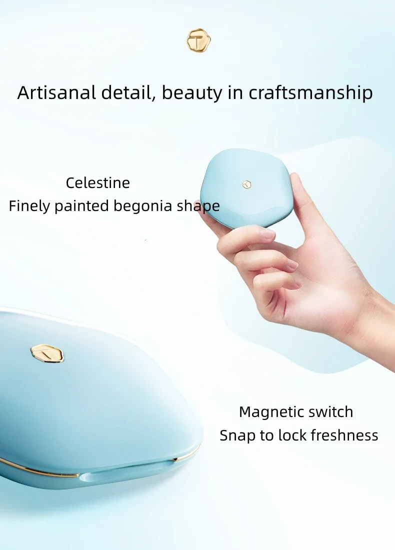 TIMAGE Master Caitang Soft Light Brighten Palette 2-текстурированный крем-хайлайтер Матовая пудра-паста