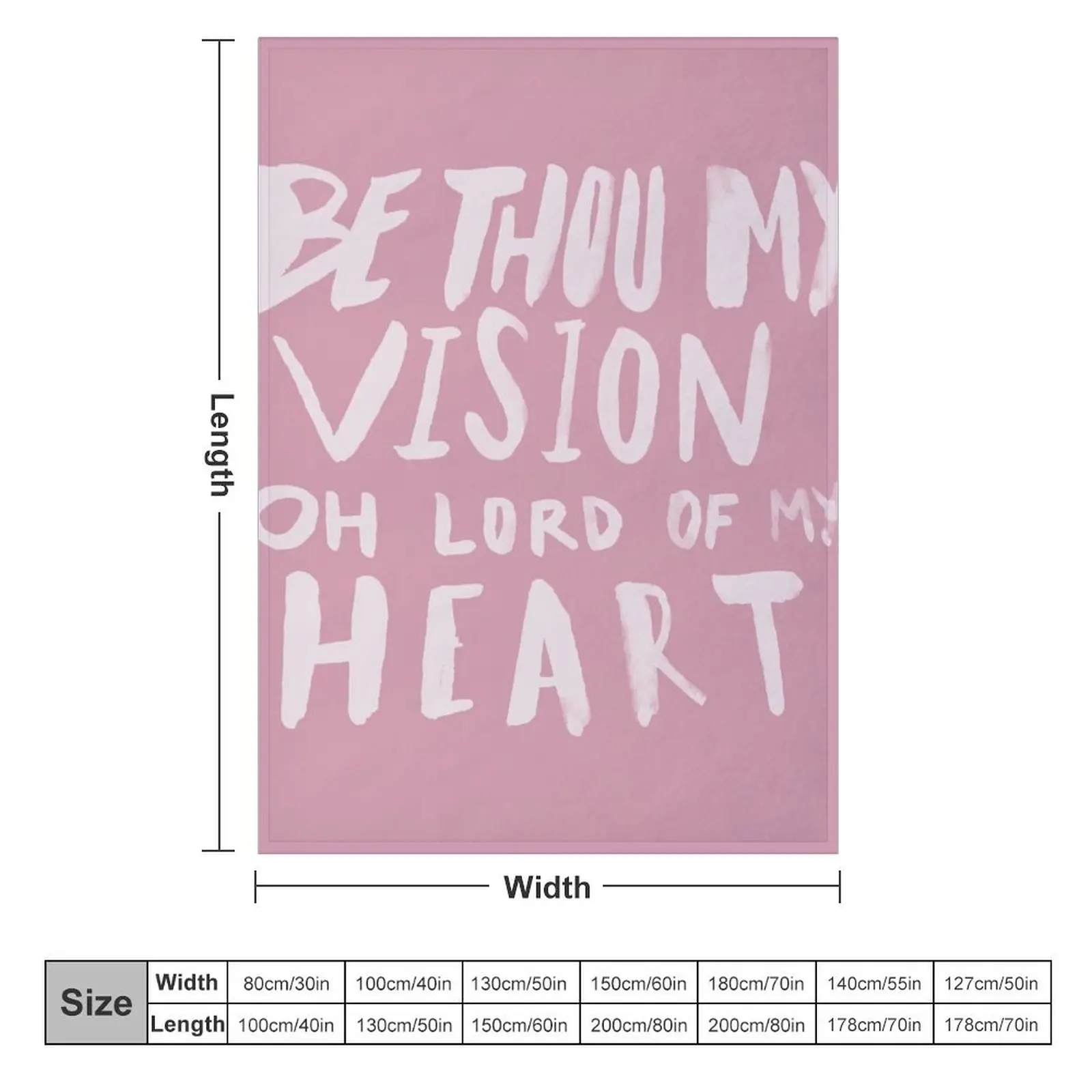 Одеяло Be Thou My Vision x Rose винтажные одеяла Hairys