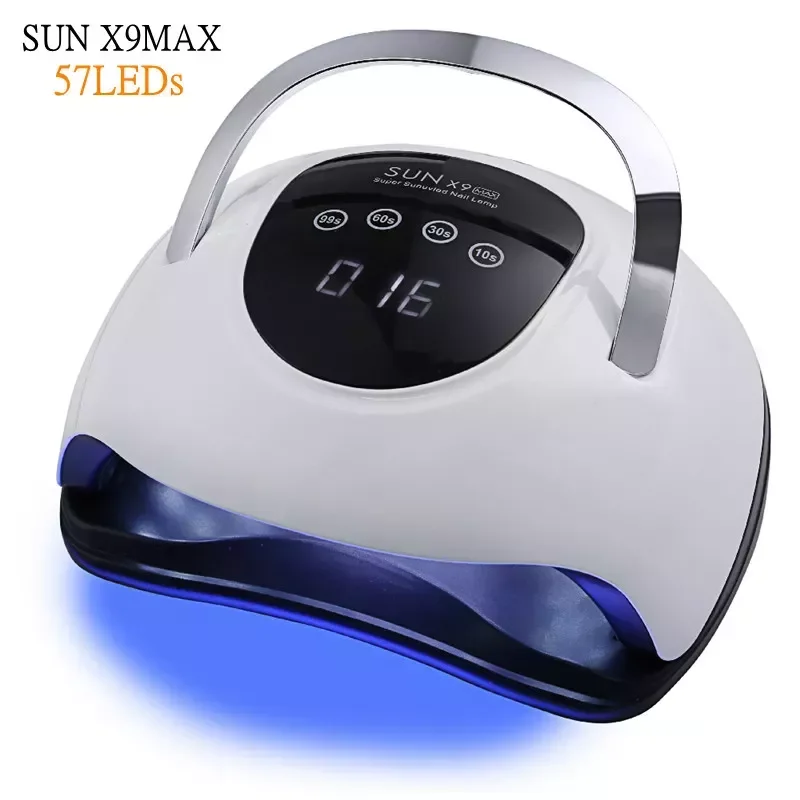 

NEW2023 SUN X9 MAX Lamp Nails Dryer UV LED Lamp For Manicure Drying Nail Polish Ice Lamp For Nail Manicure Machine Auto Sensor