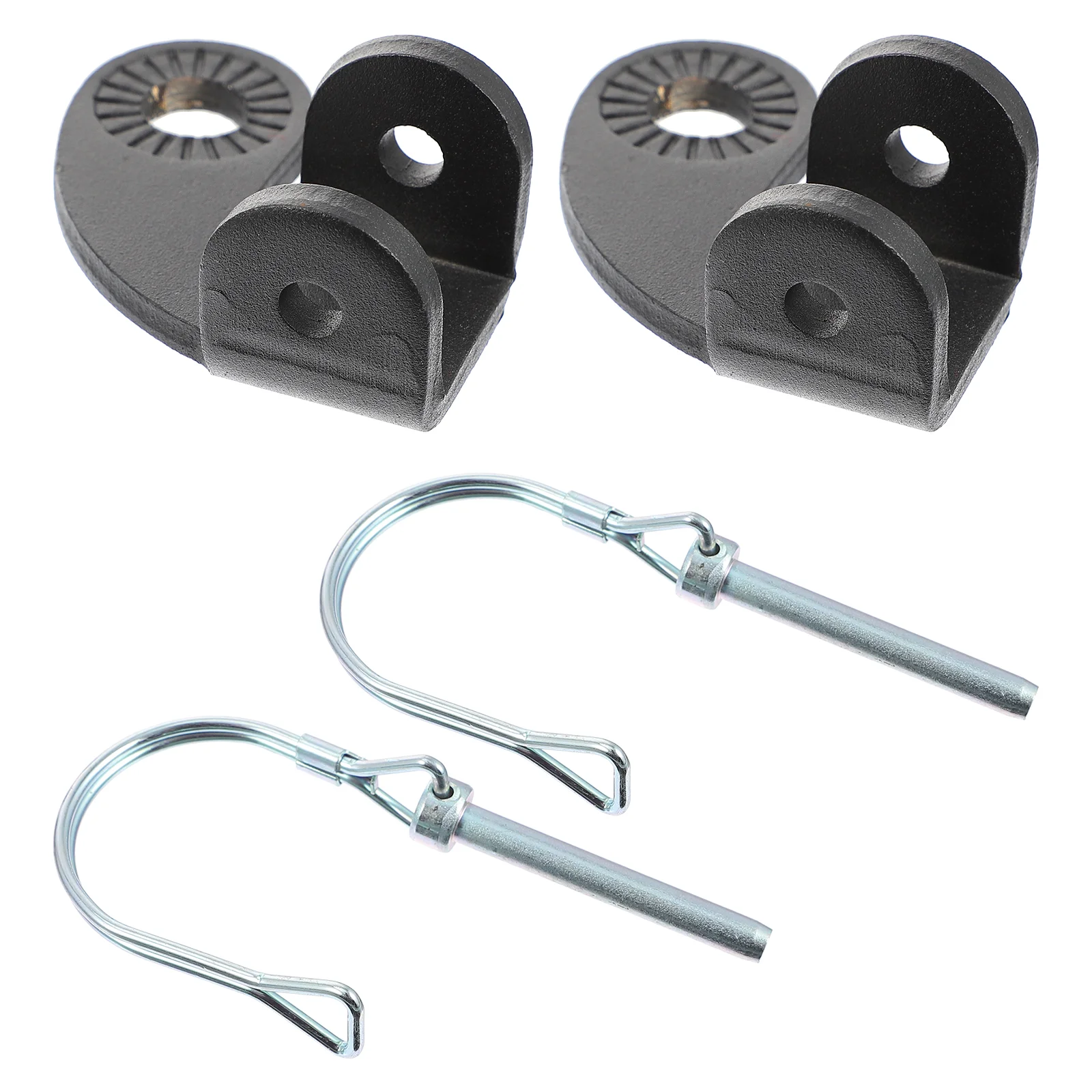 

2 Sets Durable Bike Trailer Hitch Adapter Cycling Trailer Replacement Connector