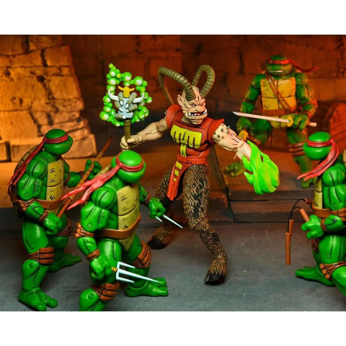NECA Teenage Mutant Ninja Turtles Mirage Comics Savanti Romero 7-дюймовая фигурка 100% оригинальная модель