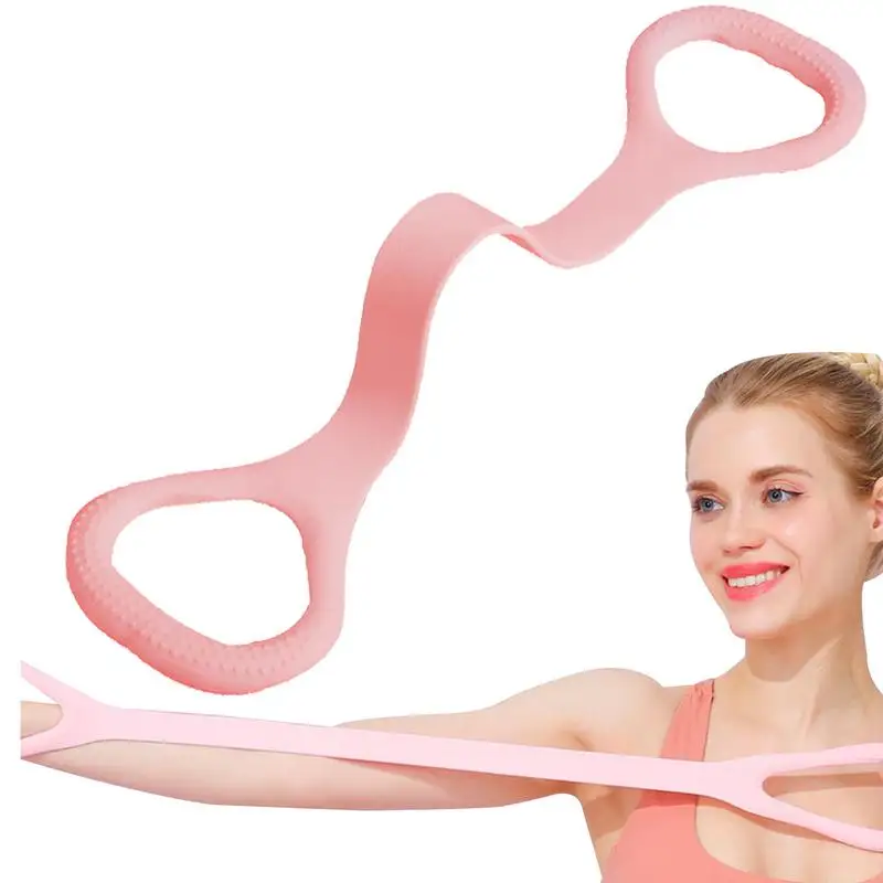 

Arm Stretch Bands Arm Exerciser Slip Resistant Durable Multipurpose Elastic Shoulder Hand 8 Shaped Stretcher Bands Home