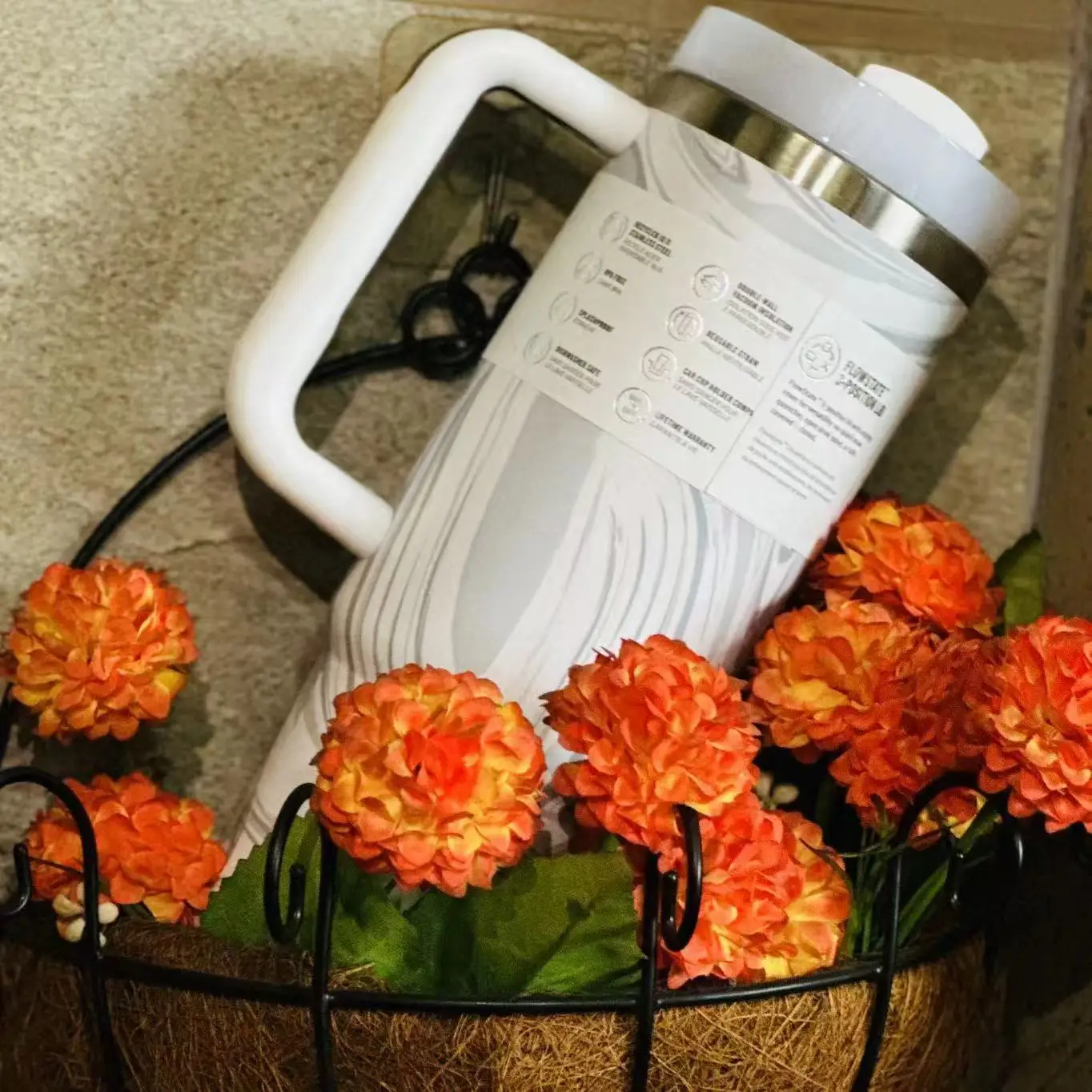 Термос Stanley Из Нержавеющей Стали 30 Унций/40 Унций С Крышкой И Соломинкой