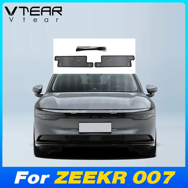 Vtear передняя решетка автомобиля экран от насекомых сетчатый чехол для тела