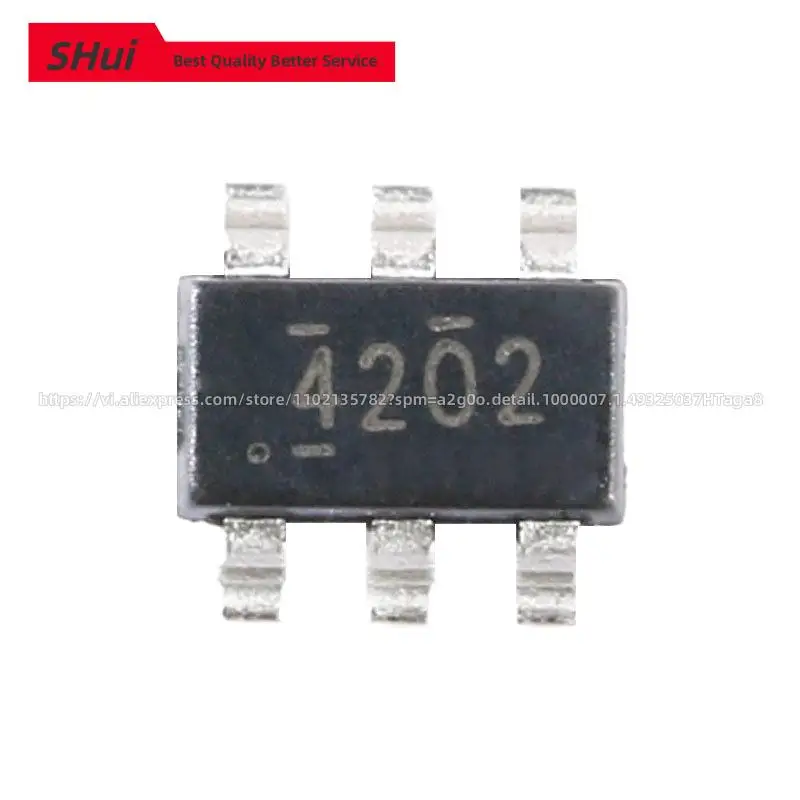 

5pcs TPS54202 TPS54202DDCR SOT-23-6 Synchronous Step-down Converter Chip