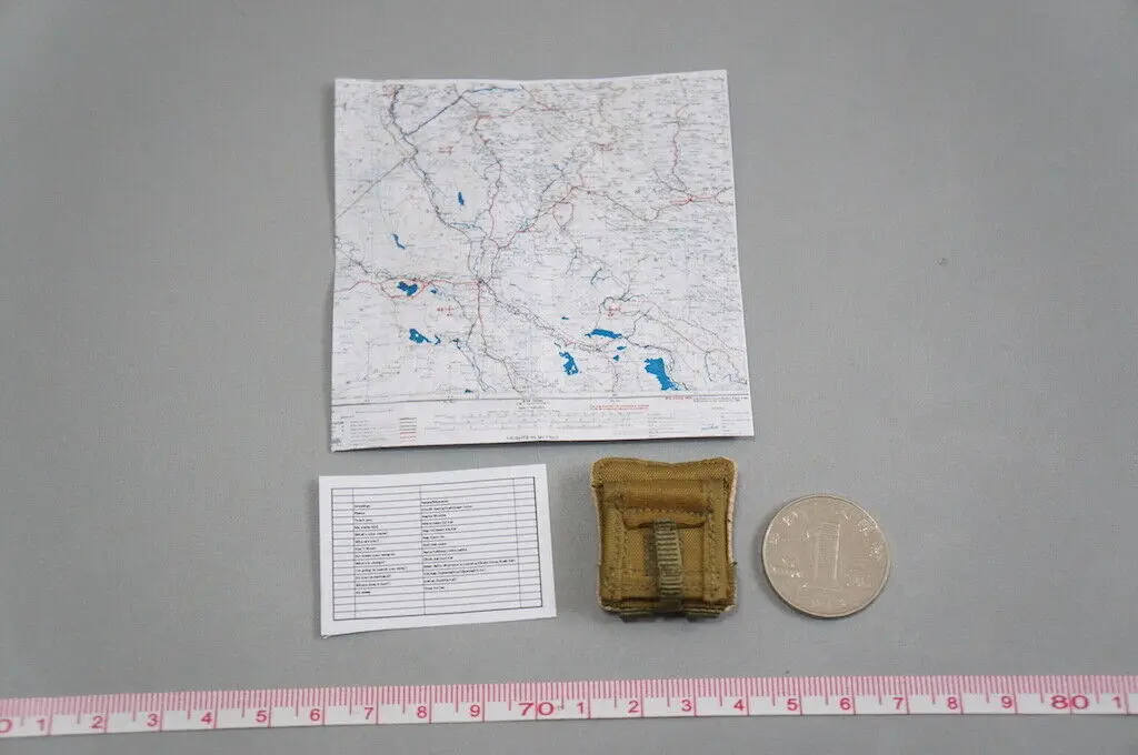 

EASY&SIMPLE ES 1:6 Scale 26041S S.A.D Limited Edition Wrist Map Bag Model