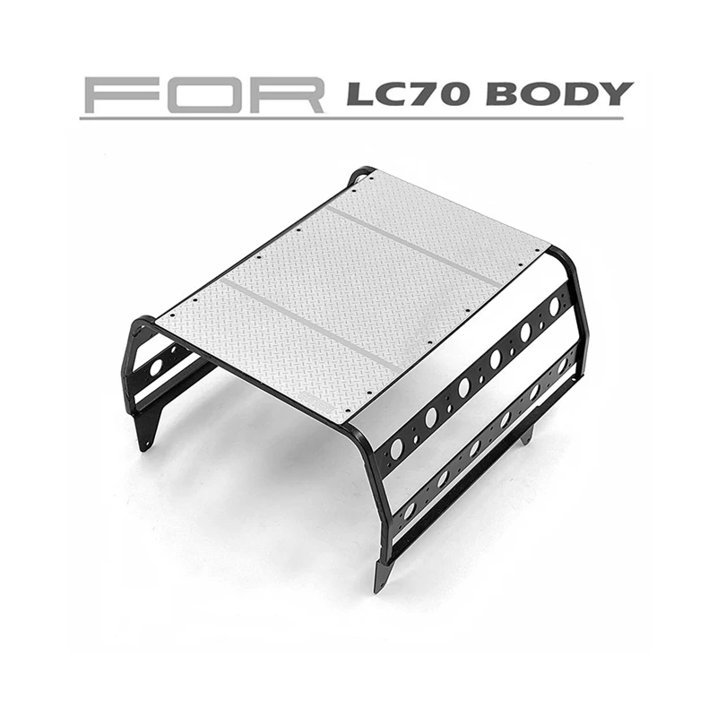 

Rear Bucket Metal Equipment Frame 1/10 Rc Car Toys LC70-BRX01