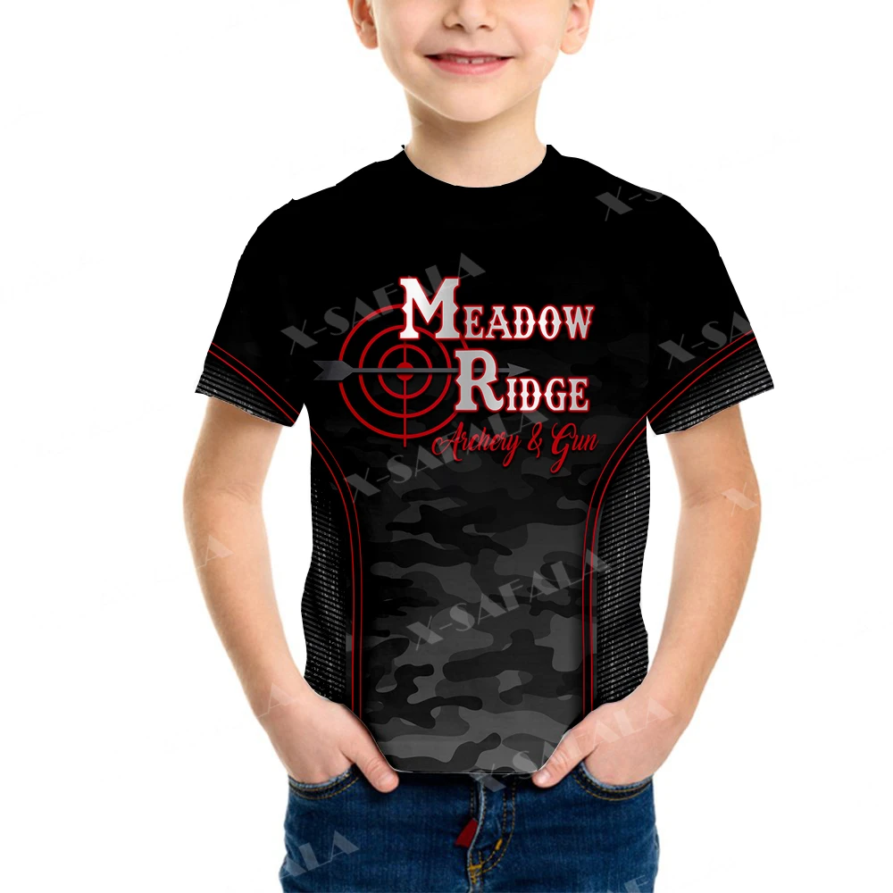 

Archery Team Player Boys T Shirt Short Sleeves Tops Girls Children Clothing Summer T-shirt Tee Toddler Clothes for 2-8 Years-11