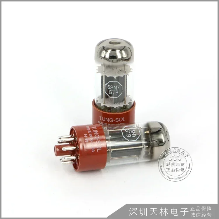Электронная трубка TUNG-SOL 6SN7 замена 6N8P/6H8C/CV181 вакуумная оригинальная Заводская