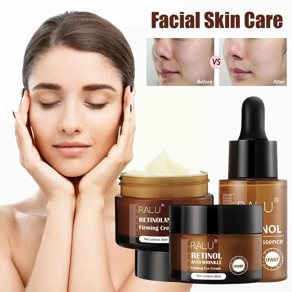 

Retinol Face/Eye Serum Removal Wrinkles Anti Aging Fine Skin Moisturizing Lifting Facial Brighten Essence Fade Lines Firmin C6P8