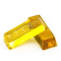 1pc citrine gold bar lucky wealth fortune feng shui home decor bullion bar ingots collectibles crystal craft paperweight gift