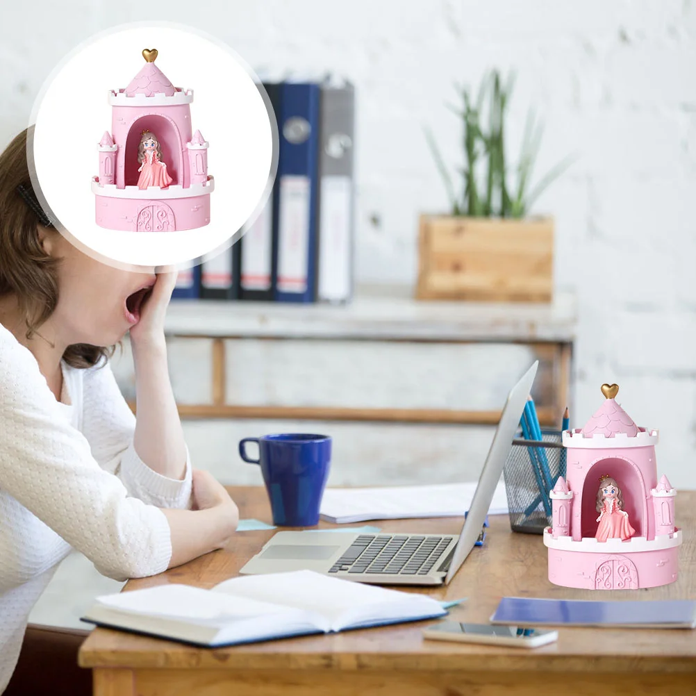 

Decorative Castle Night Lamp Romantic Cartoon Light Unique Desk Warm Light