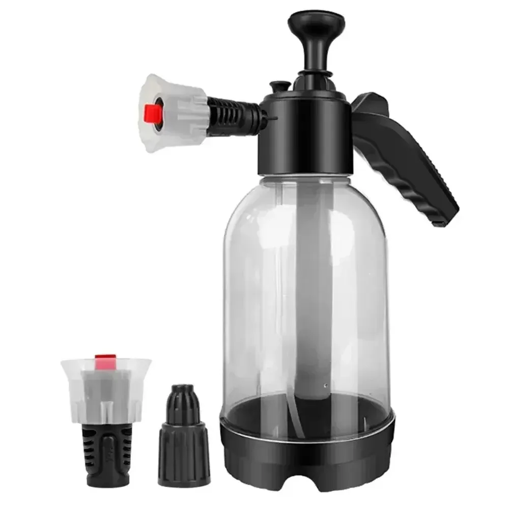 

2л распылитель пены для автомойки, ручная пенопластовая лейка, распылитель давления воздуха, пластиковая дезинфекционная буты...