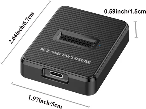 IRhasta Док-станция для SSD M.2 NVMe SATA USB C 10 Гбит/с