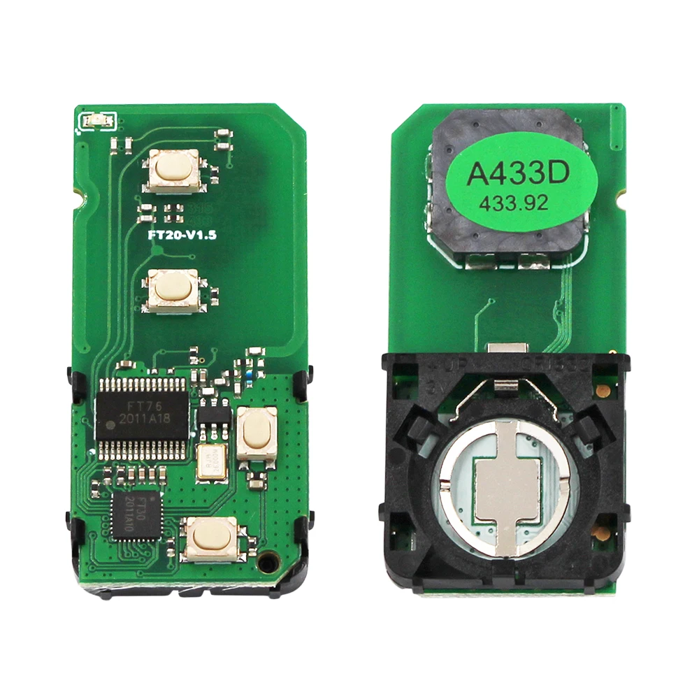 Безключевой Go Remote автомобильный смарт ключ-брелок ASK / FSK 433Mhz 4D Chip FCC ID: B77EA B53EA P1 98