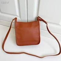 2022 new lc small square bag womens bag square bag cowhide messenger bag womens simple solid color shoulder bag