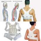 Магнитный ремень для коррекции спины, прямой плечевой ремень, поддержка поясницы, облегчение боли для детей, взрослых, женщин, мужчин