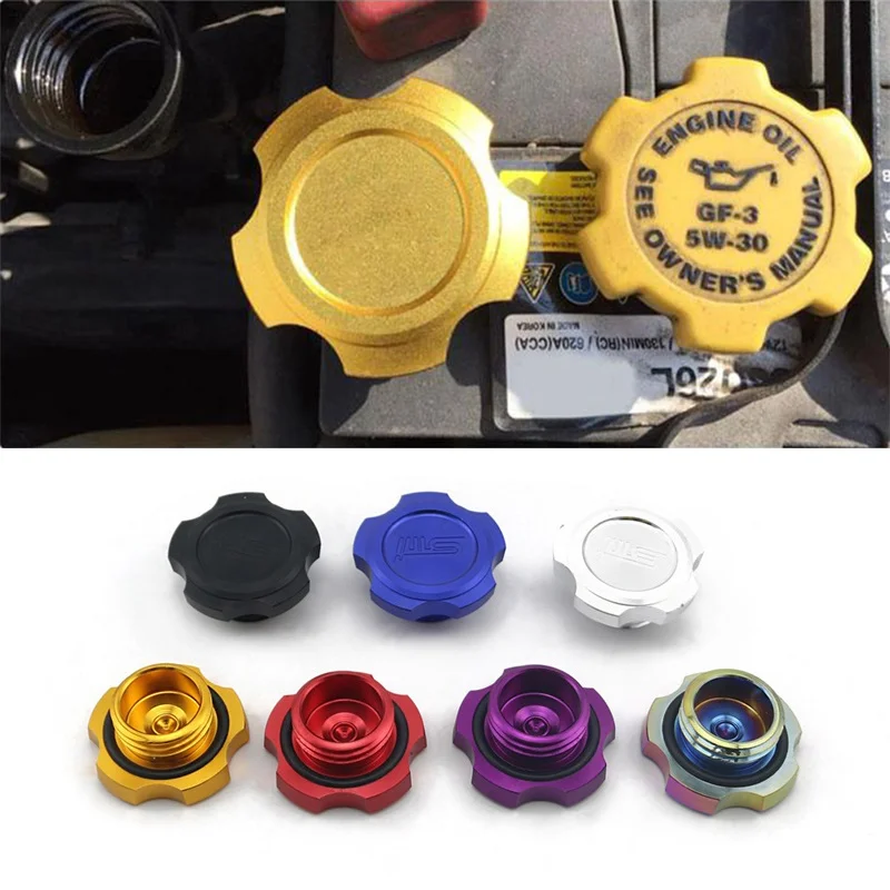 

Обшивка для автомобильного топливного бака Subaru из алюминиевого сплава подходит для WRX TSI GC GD GF GM Крышка для топливного бака двигателя модифи...