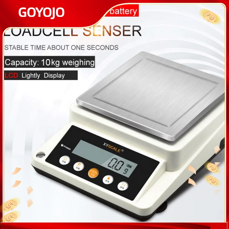 

0.01g 0.1g Weighing Electronic Scales Equipment with Battery for School