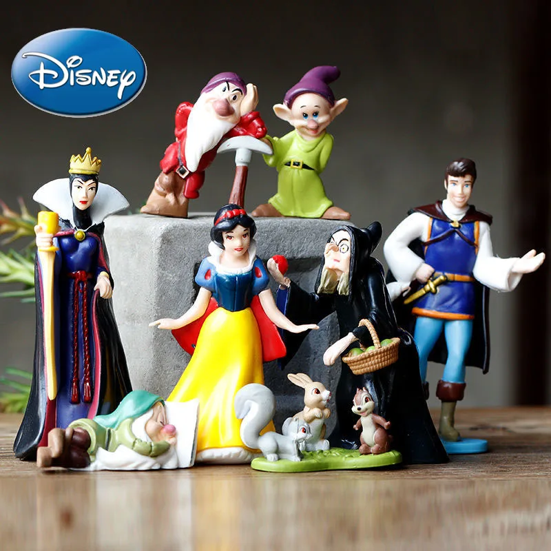 

Disney Snowyprincess карликовый автомобиль украшение детские игрушки Аниме инструменты светодиодный внешний аккумулятор подвеска автомобиль забавные аксессуары