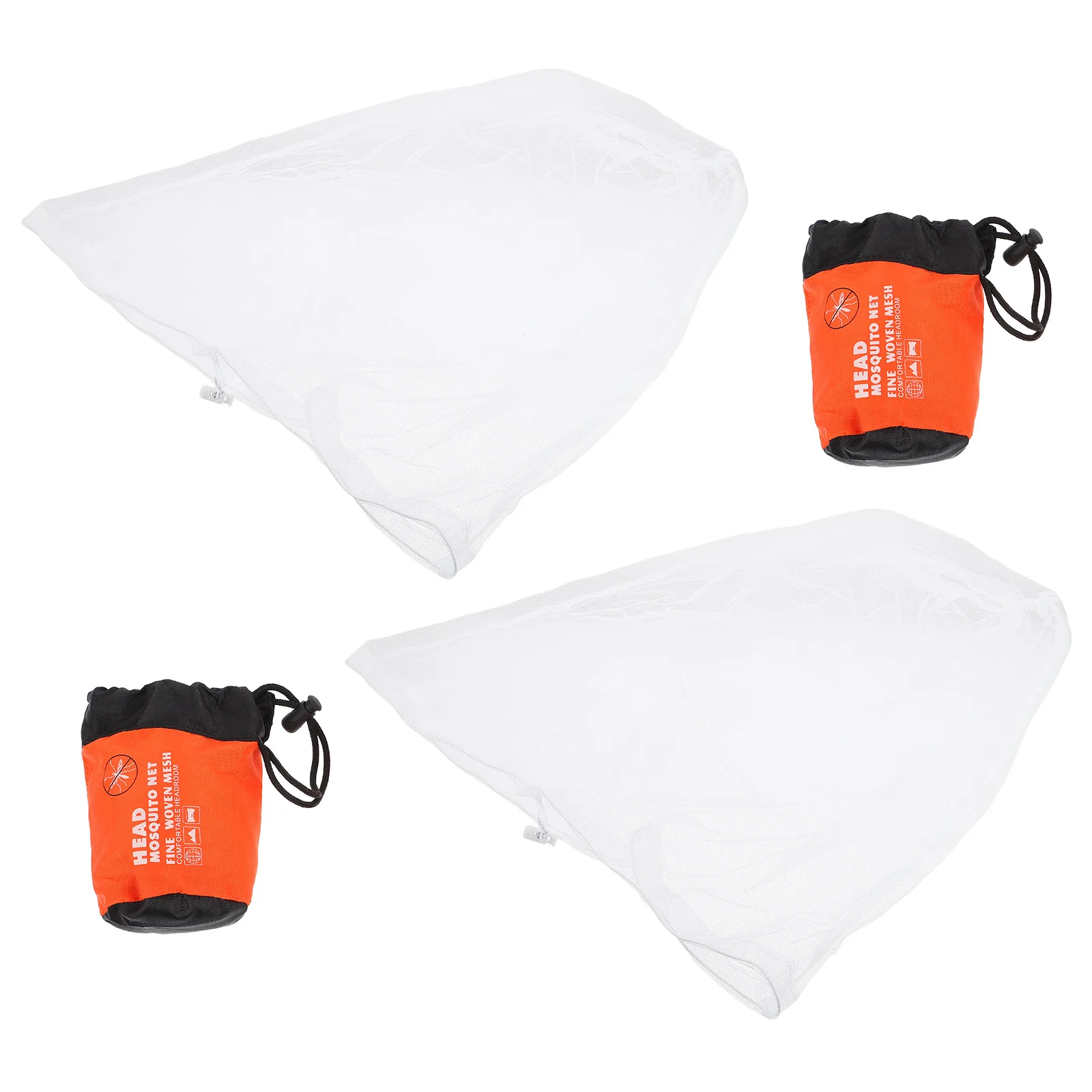 

2pcs Outdoor Practical Protective Head Net Face Cover for Camping Fishing Hiking