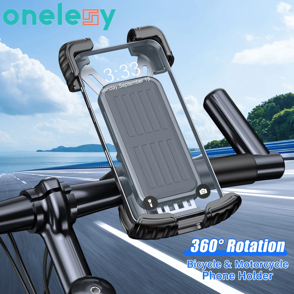 

Onlesy 360 градусов велосипедный держатель телефона универсальный мотоциклетный держатель телефона для мобильного телефона 4,7-7 дюймов вращающ...