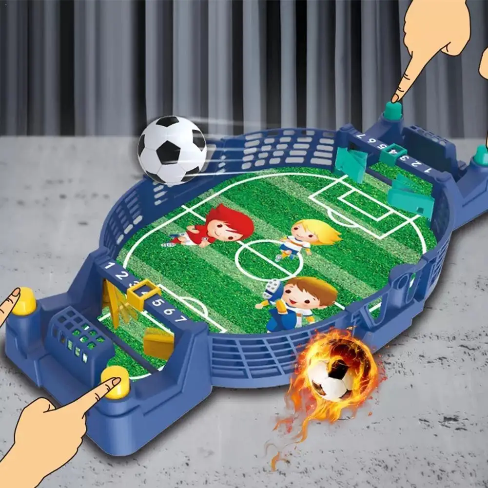 

Mini Table Sports Football Soccer Arcade Party Games Double Battle Interactive Toys For Children Kids Adults Board Game C6R4